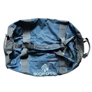 Eagle Creek Blue Waterproof Rolling Luggage Bag 105L No Matter What Duffel